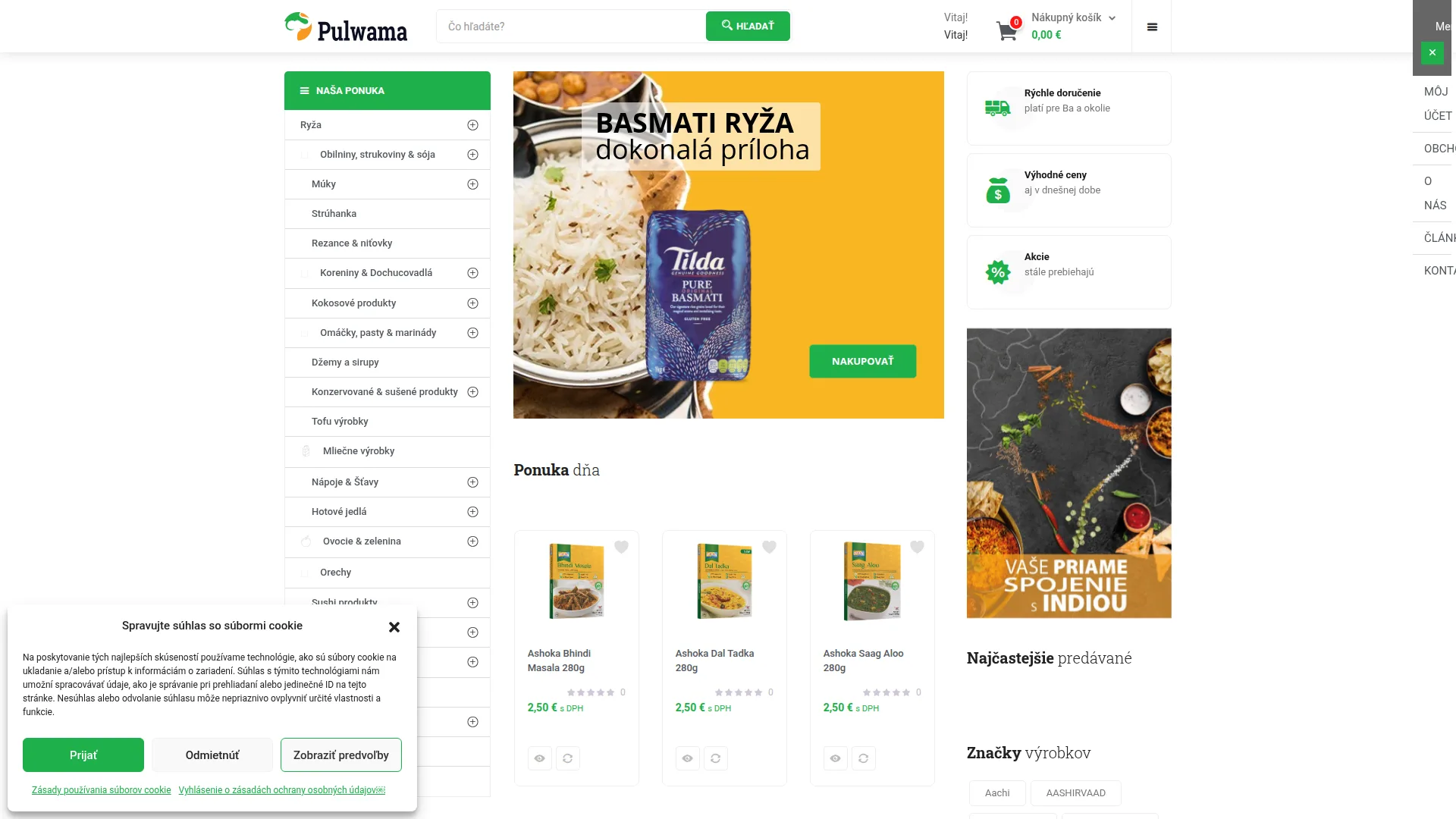 Pulwama.sk — E-shop